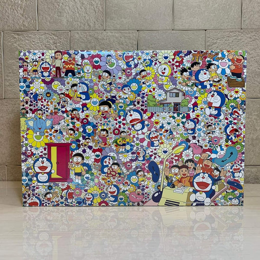 2017 Doraemon Exhibition Roppongi Jigsaw Puzzle 1000pcs size 73.5cm×51cm TAKASHI MURAKAMI FOR THE DORAEMON EXHIBITION TOKYO2017