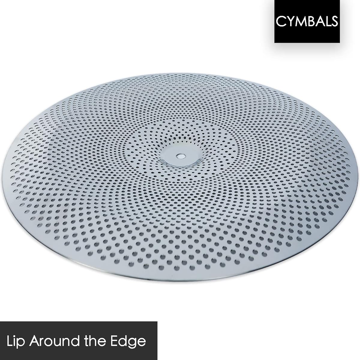 Small quantity China Cymbal 18 inch Practice China Cymbal Quiet China Cymbal (Matte Silver)