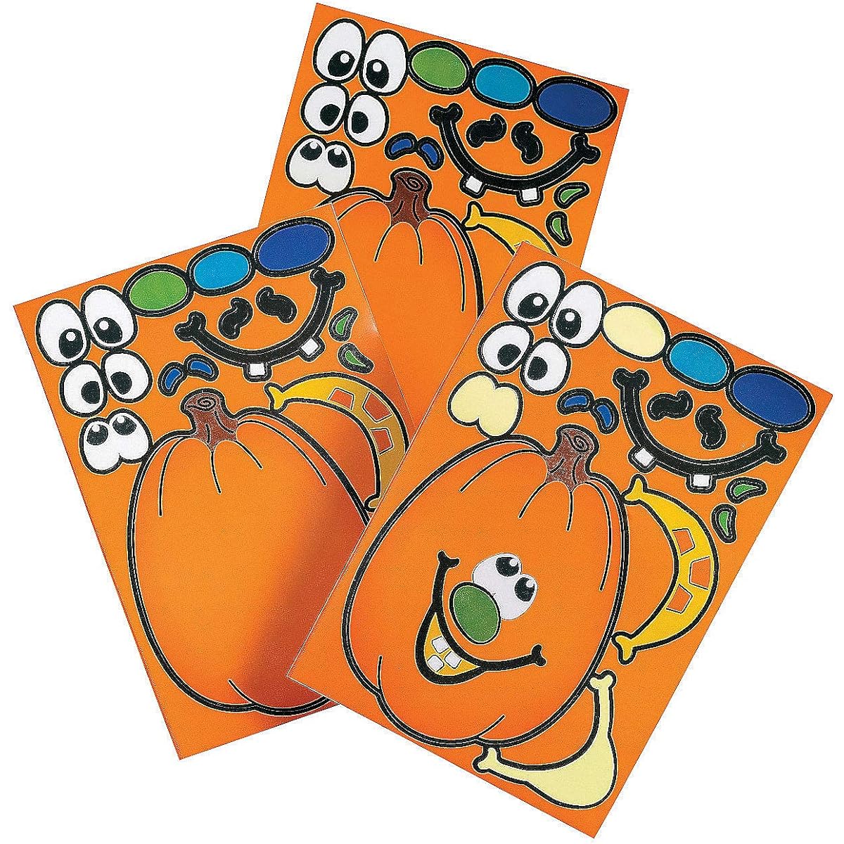 Pumpkin Making Stickers 24 Sheets (2 Dozen) - Bundle LYSB002O1BSRC-TOYS