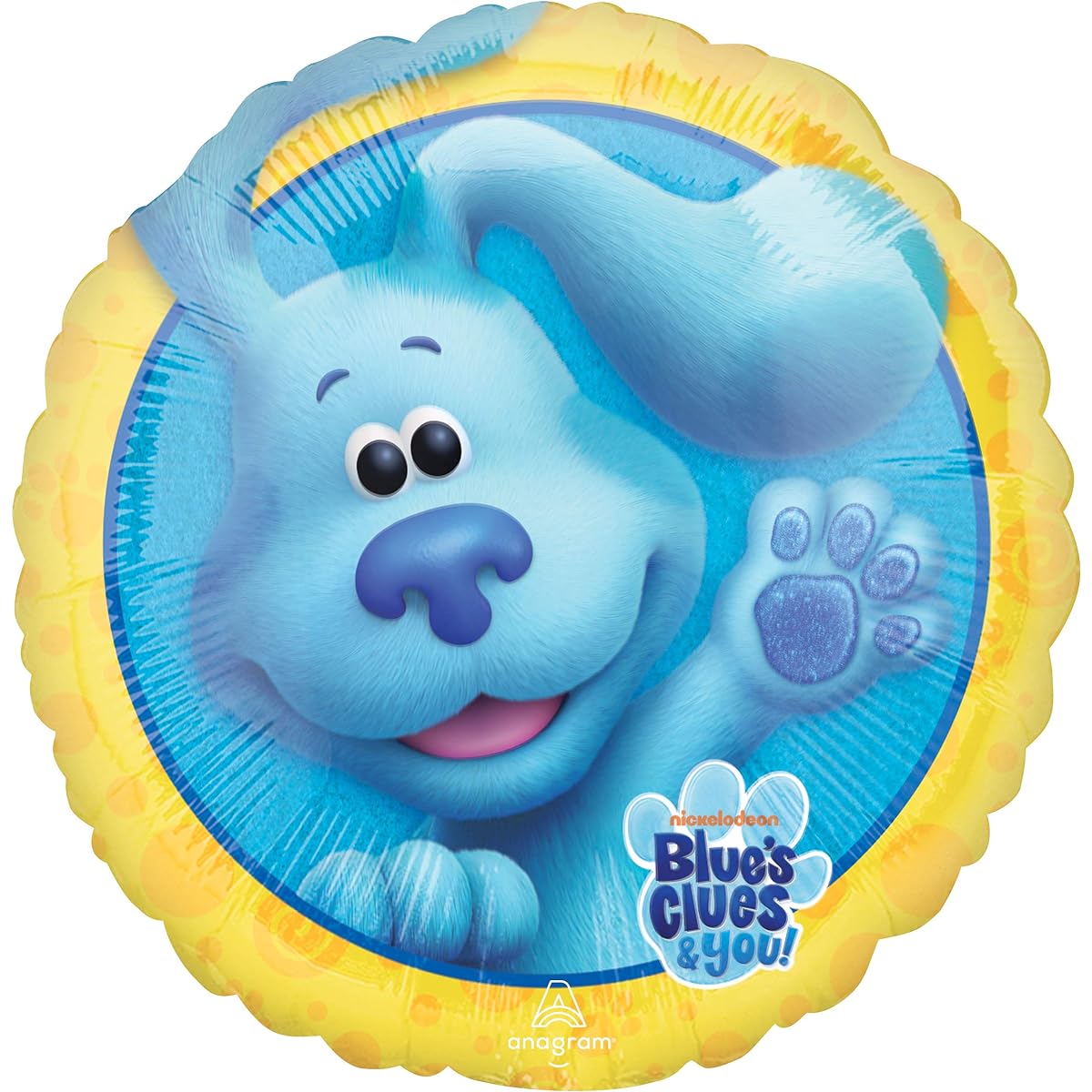 Blue's Clues 3rd Birthday Party Supplies Blue the Dog Balloon Bouquet Decorations