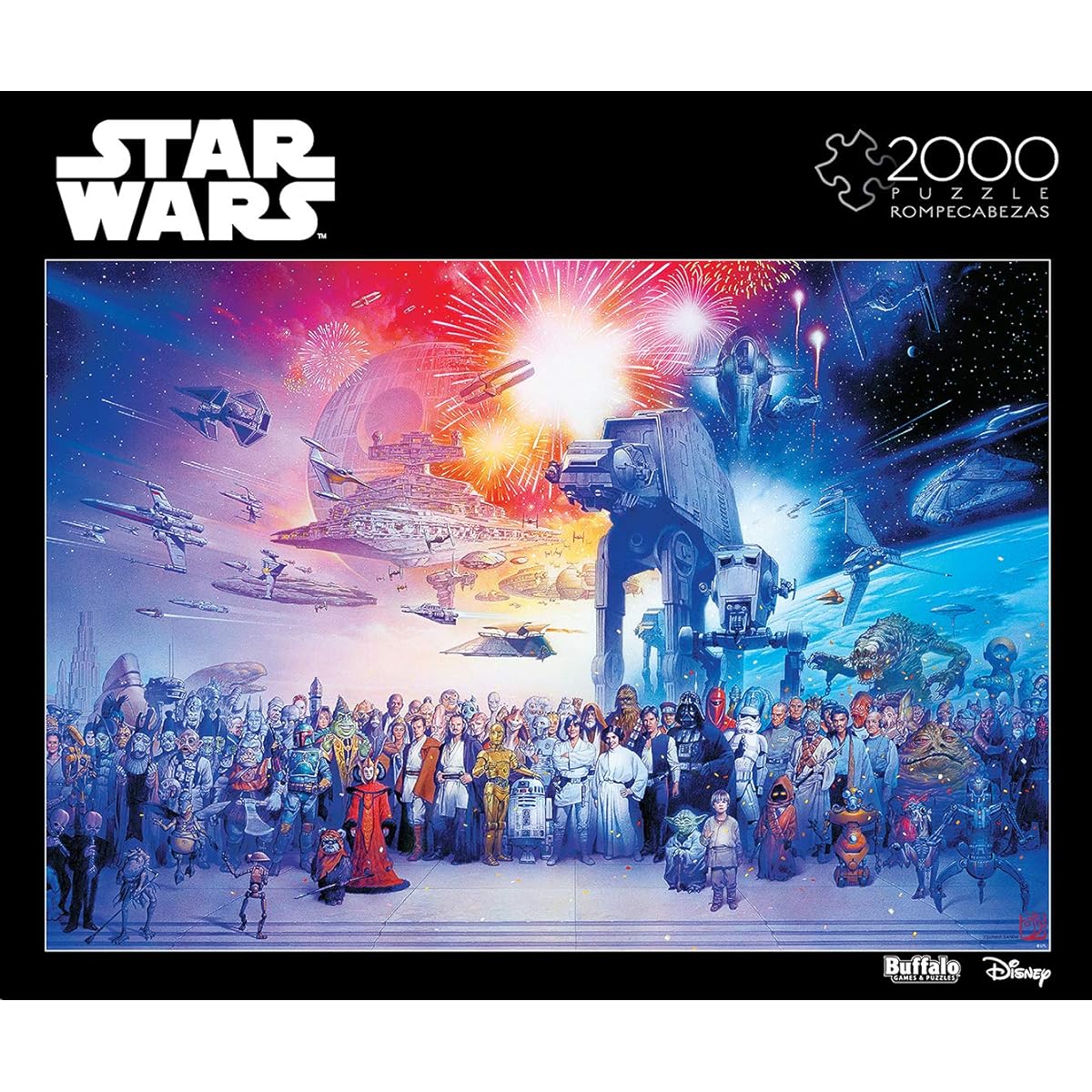 Star Wars - You were The Chosen One - 2000 Piece Jigsaw Puzzle