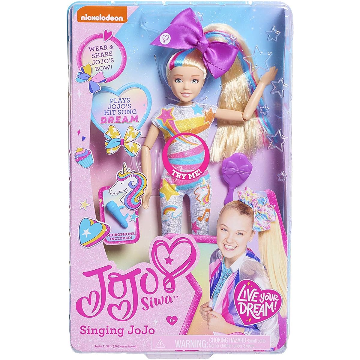 JoJo Siwa Singing Jo Doll D.R.E.A.M.
