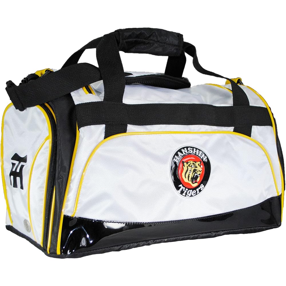 Lezax Hanshin Tigers Boston Bag White HTBB-2409