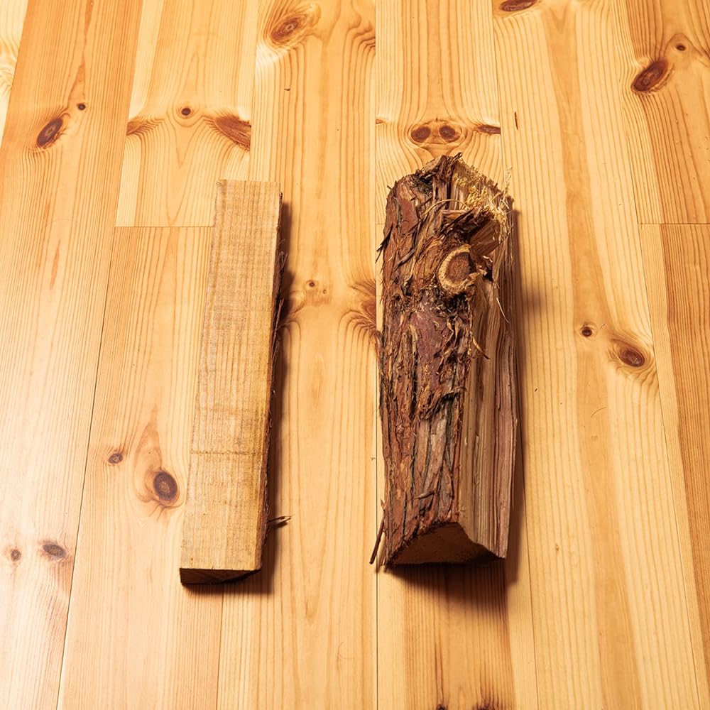 [Kumahagi firewood] 3kg x 4 boxes, firewood length approx. 44cm, coniferous wood, kindling, camping, ethical camping firewood