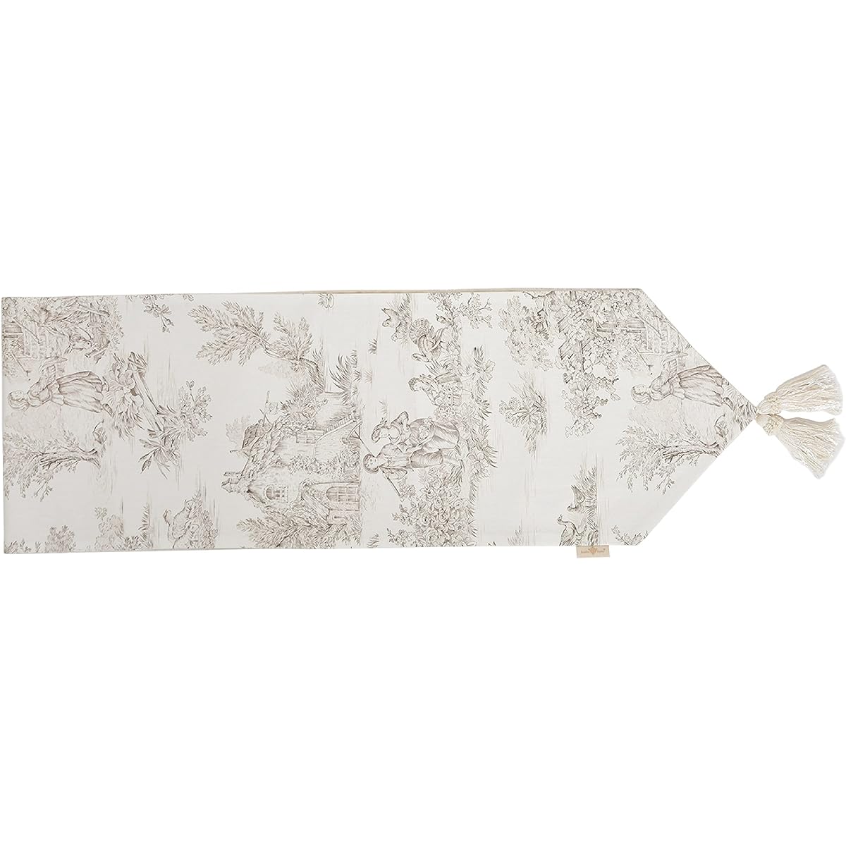 Jennifer Taylor [Table Runner Large] 30 x 180cm Toile de Jouy Table Center Tablecloth Beauty Salon Nail Salon Cosmetics Makeup 33141TR