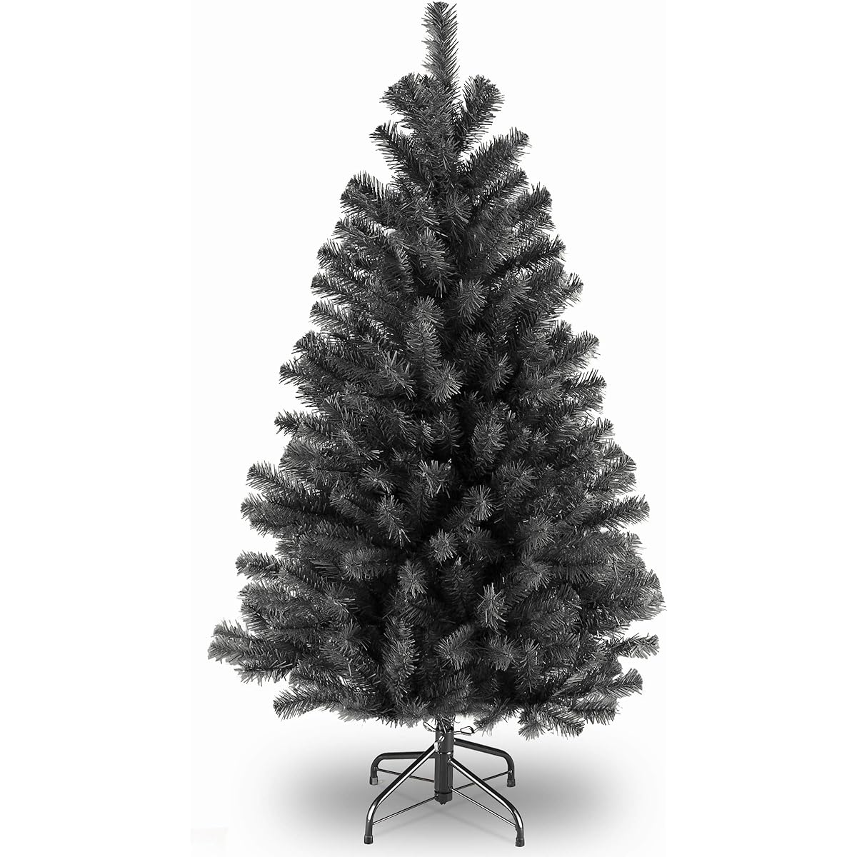 National Tree Company Artificial Christmas Tree with Stand, North Valley Black Spruce, 4.5'