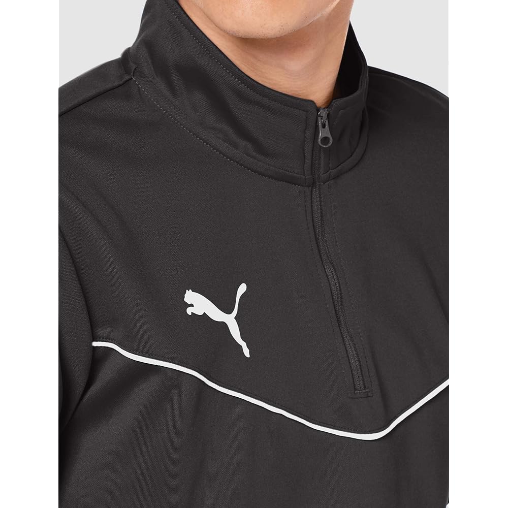 [PUMA] Moisture Absorbent Quick Drying Long Sleeve Shirt TEAMRISE 1/4 Zip Top 657643 Men's