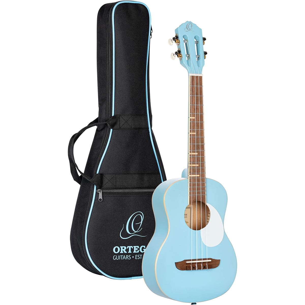 ORTEGA Ukulele GAUCHO Series Agathis Top Tenor RUGA-SKY Sky Blue (Gig Bag Included) [Official Japanese Product]
