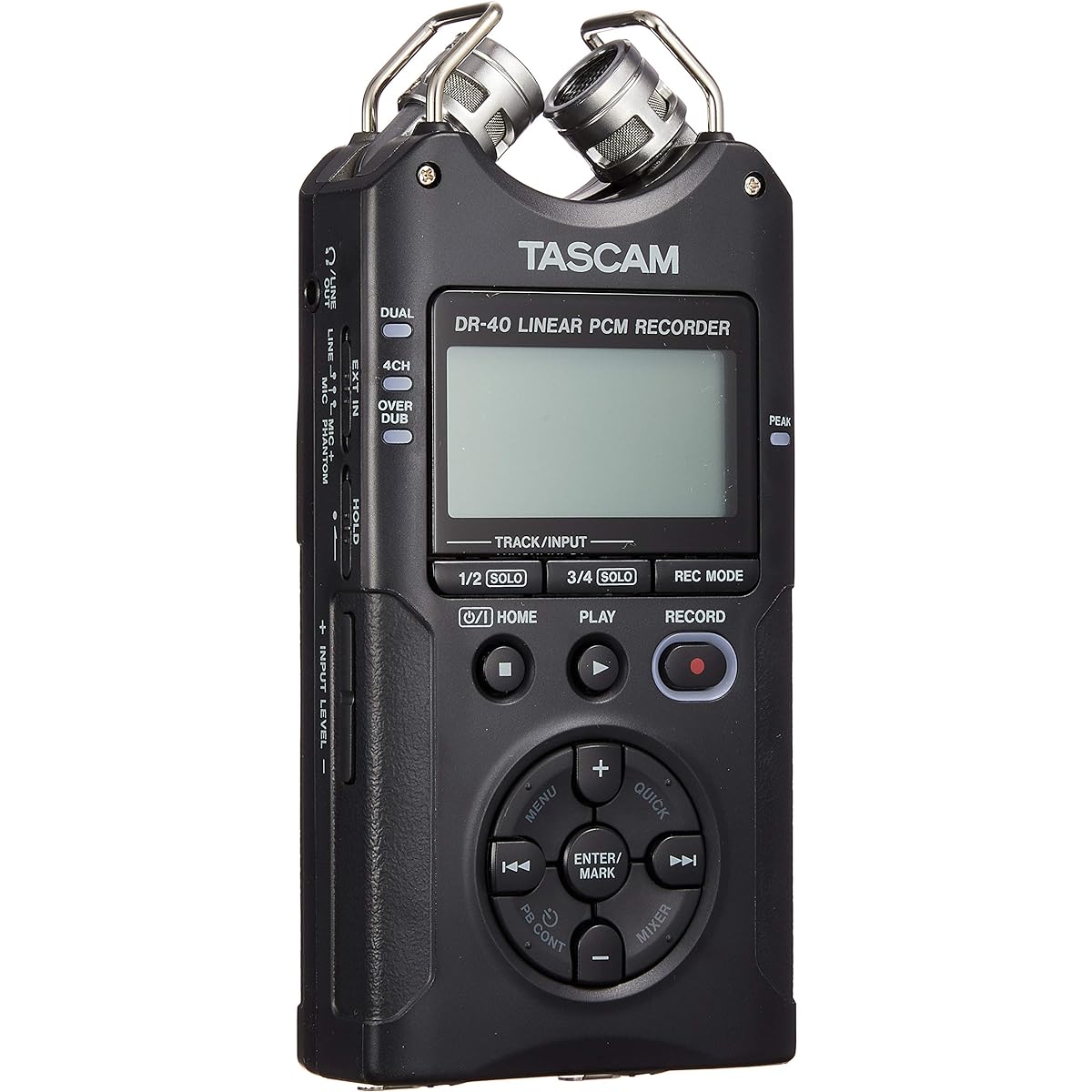TASCAM DR-40 VER2-J 4ch Linear PCM Recorder 24bit/96kHz High Resolution Handy Recorder Youtube ASMR Music Wild Bird Railway Recording
