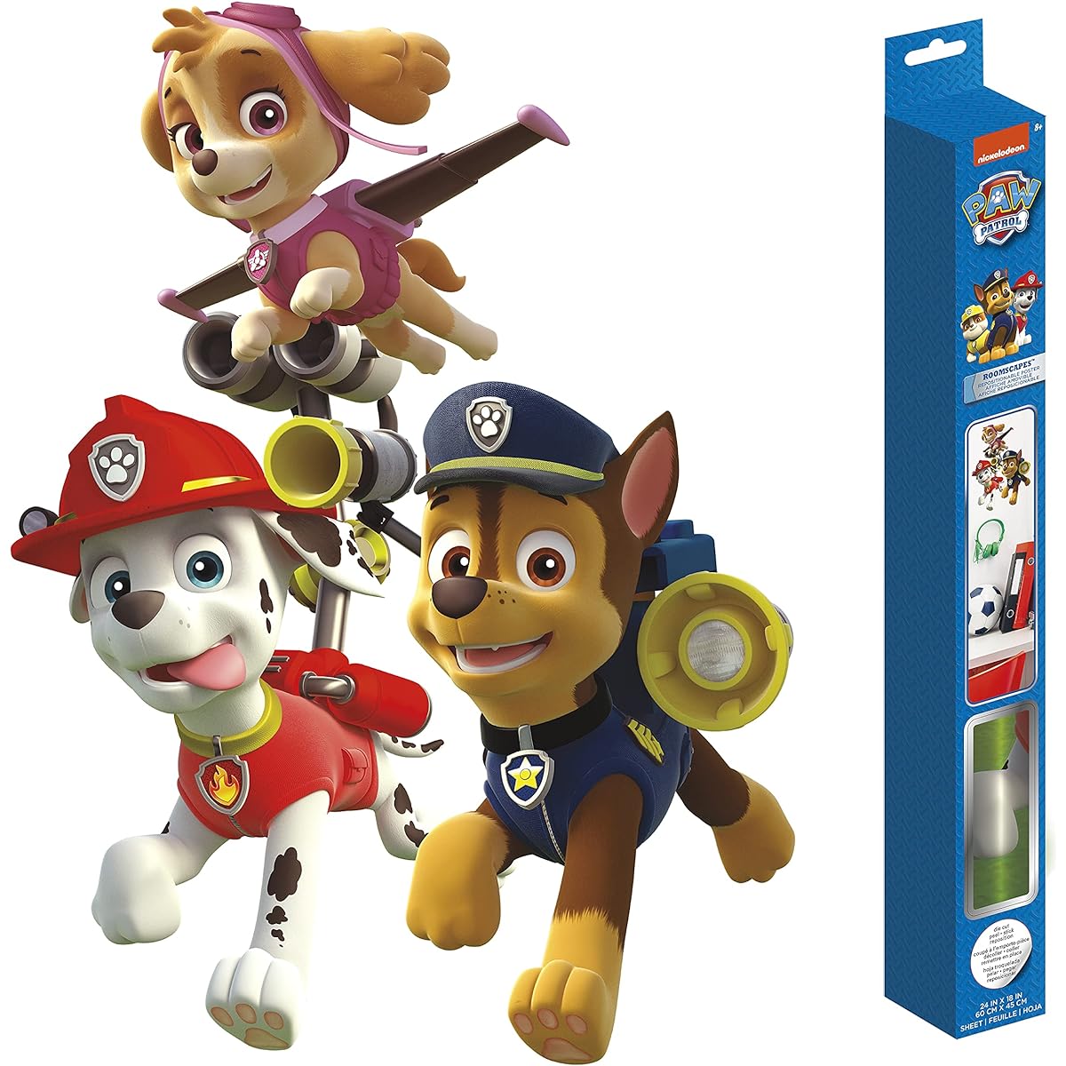 Trends International Paw Patrol - ROOMSCAPES Poster Decal - 18" x 24"