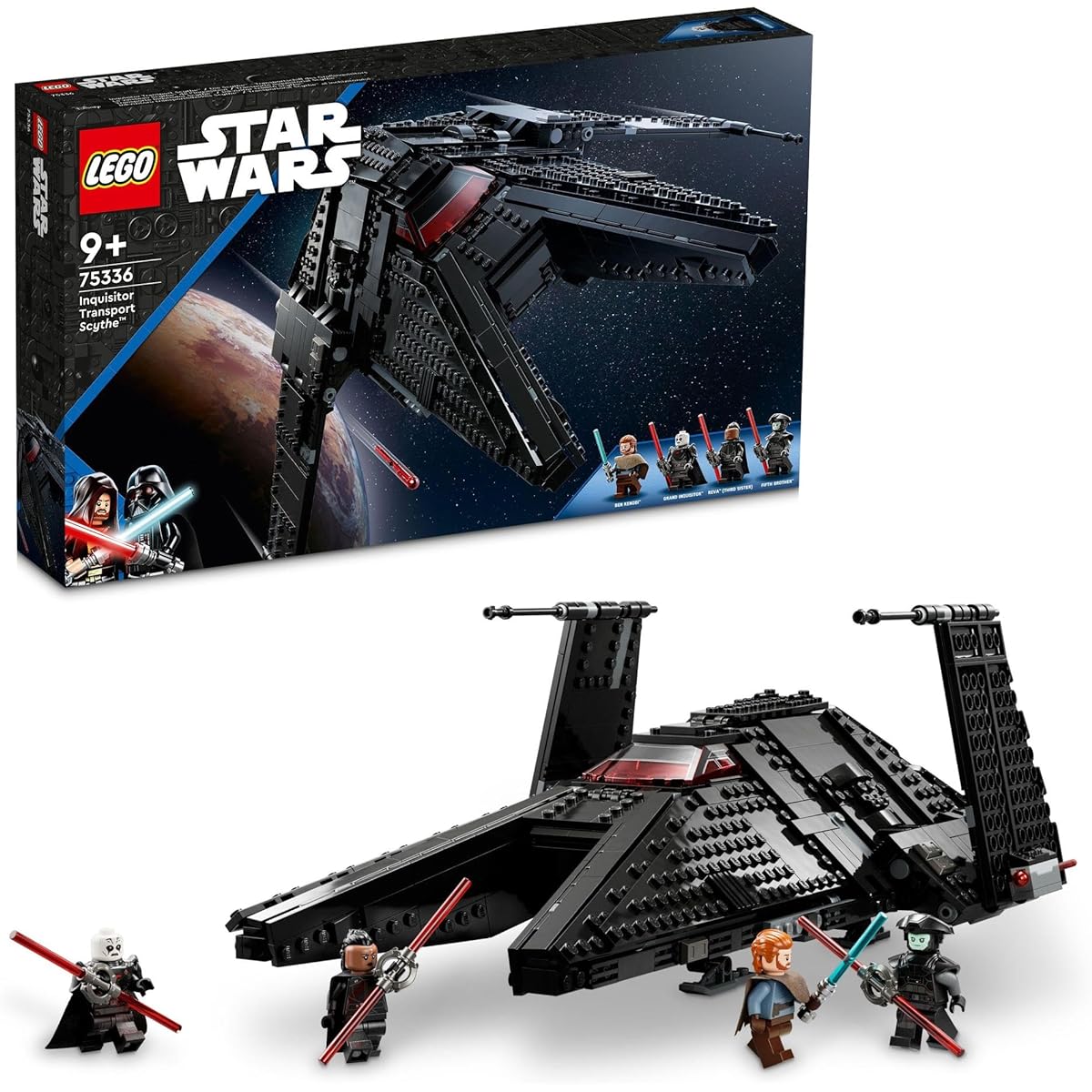 LEGO Star Wars Inquisitor Transport Ship Scythe (TM) 75336 Toy Blocks Gift Space Boat Boys Ages 9 and up