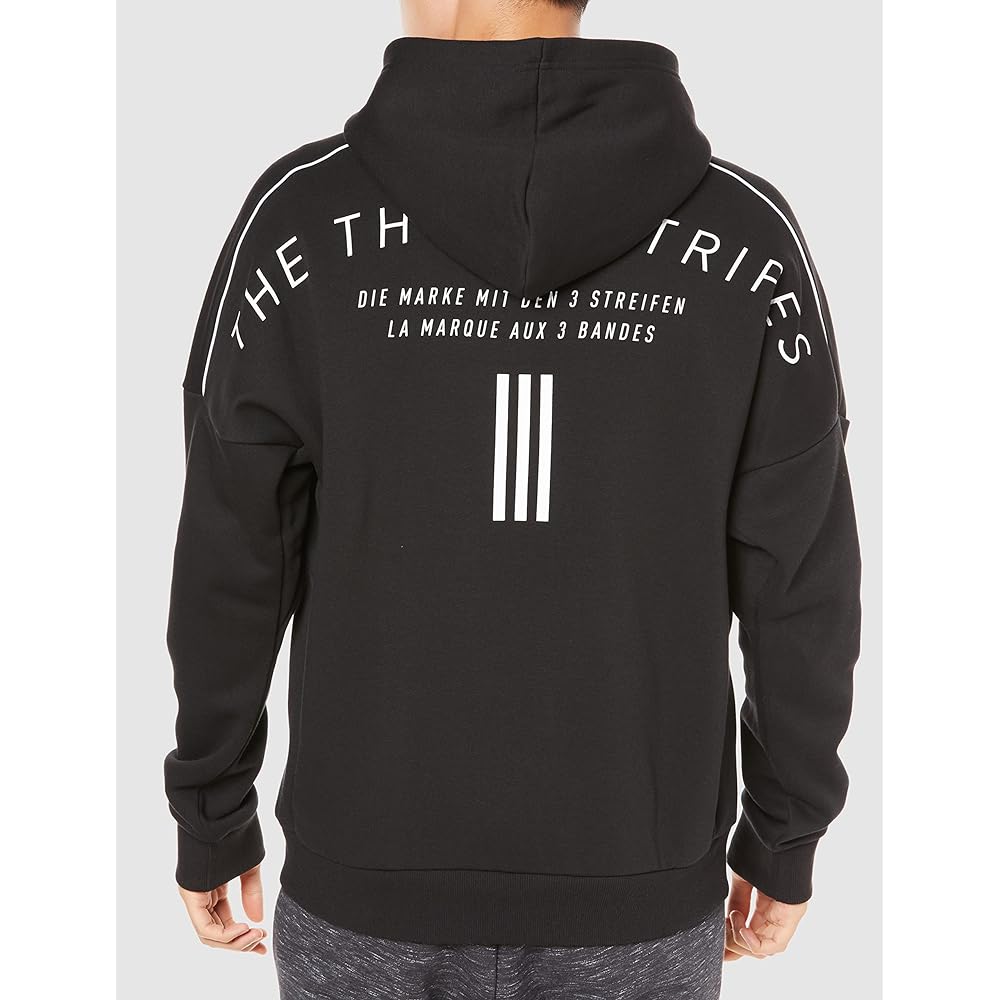 Adidas SE174 Men's Sweat Hoodie Warding Full Zip Parka