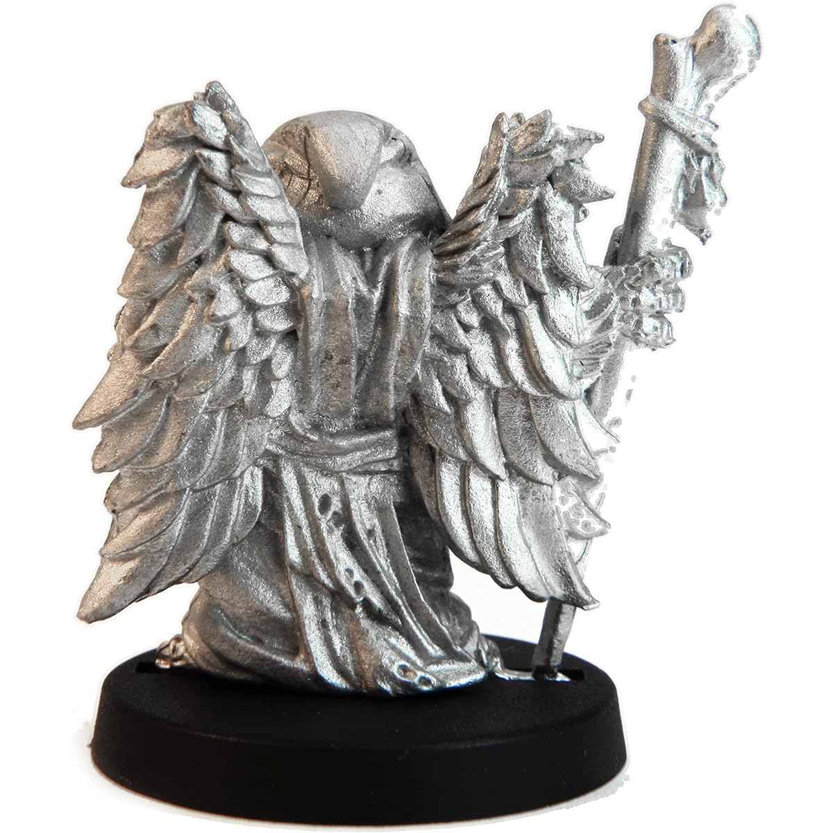 Stonehaven Men's Owlfolk Wizard Miniature Figure for 28mm Scale Tabletop Wargames - Made in the USA