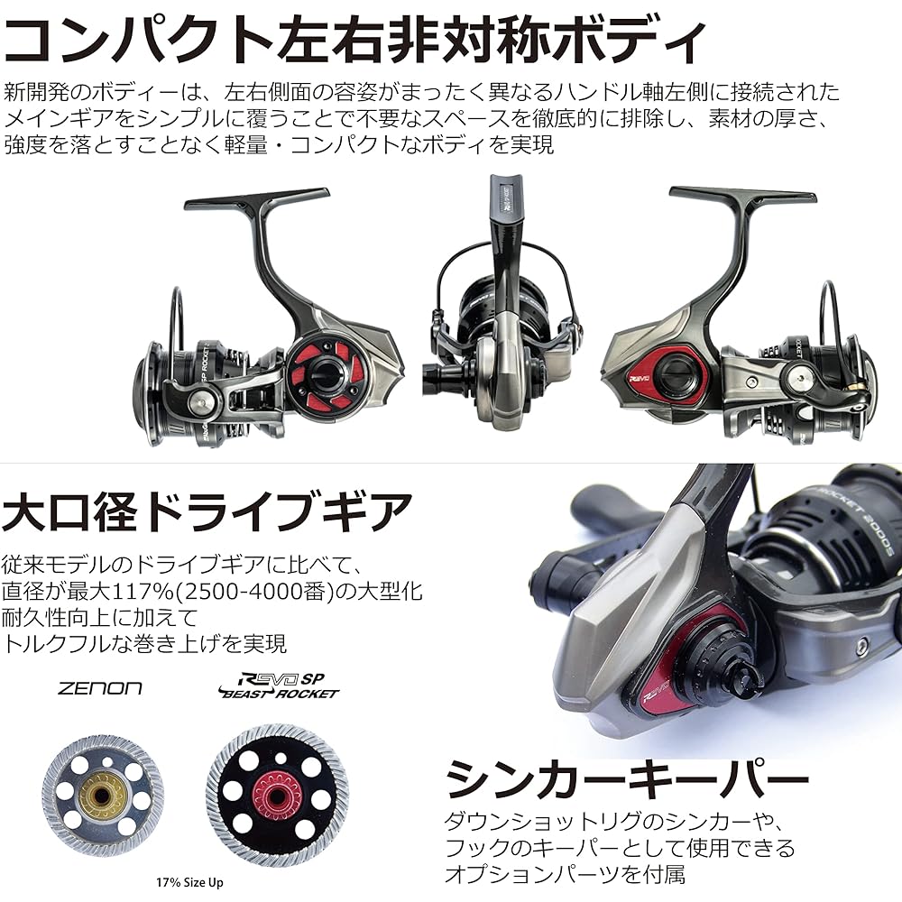 Abu Garcia REVO SP Rocket (Revo Spinning Rocket) Various spinning reels
