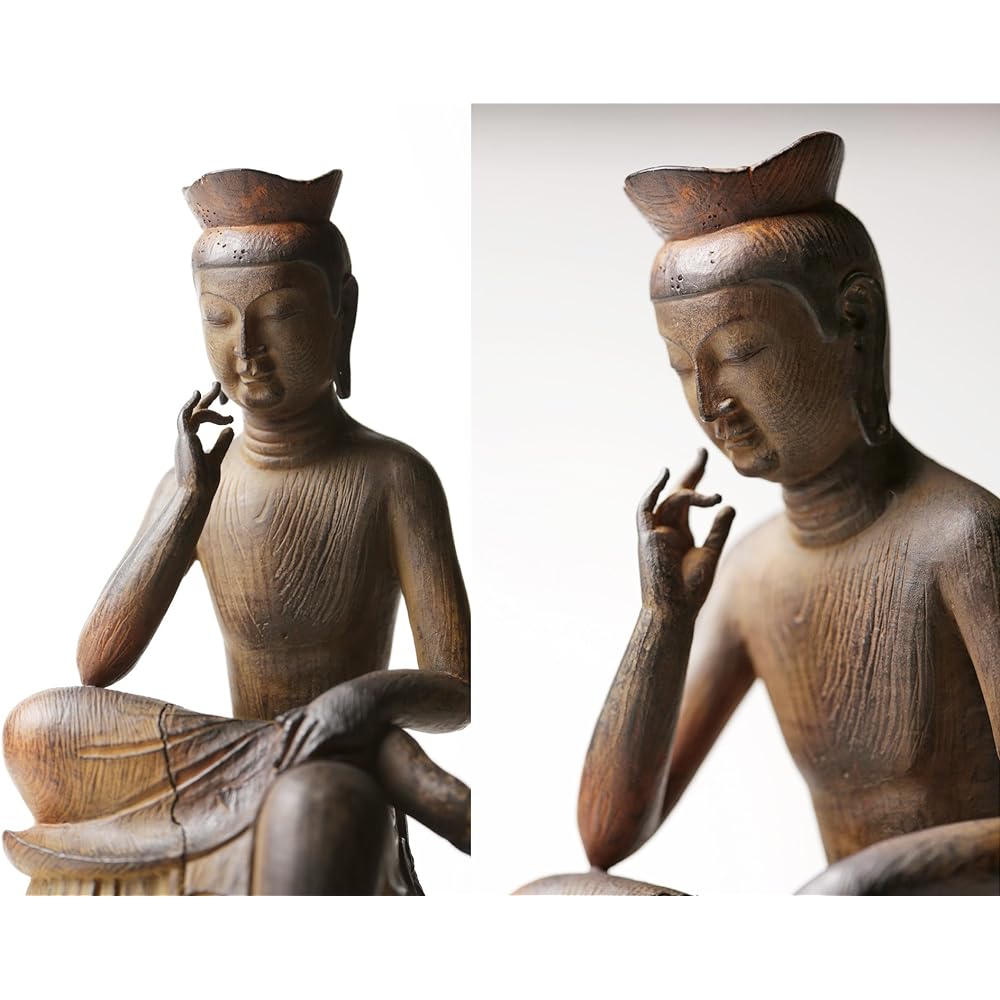 Ismu TanaCOCORO (Palm) Maitreya Bodhisattva Buddha Statue Figure