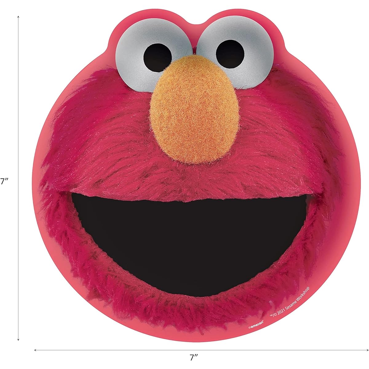 Sesame Street Party Supplies Set with Cake Plates and Napkins, Serves 16
