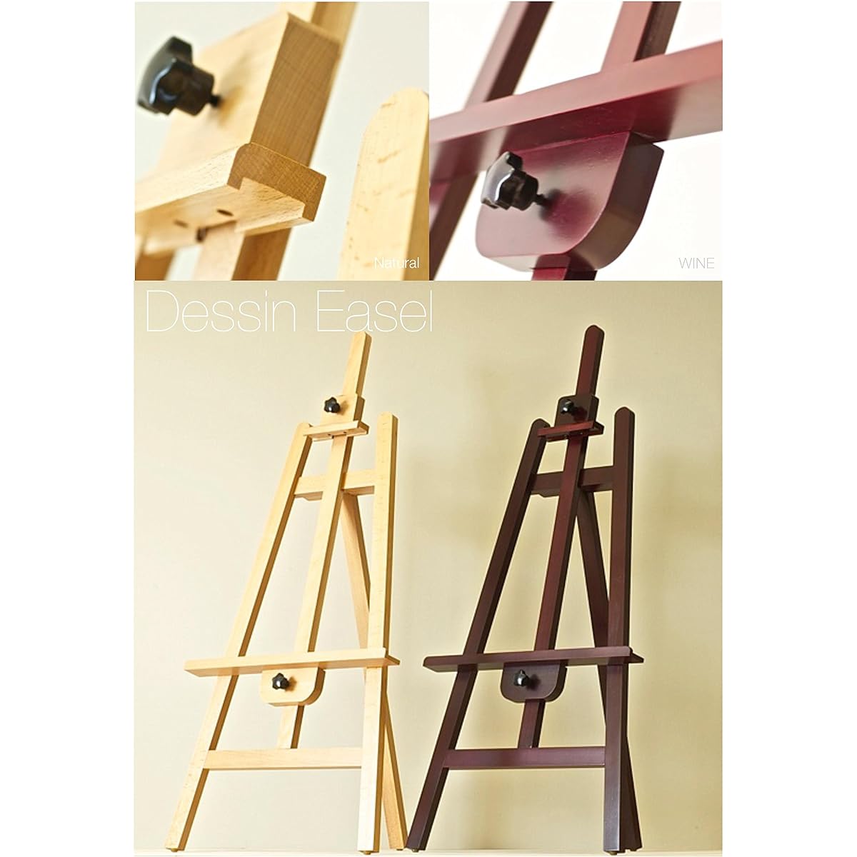 Cresan Japan Drawing Easel 120S Wine