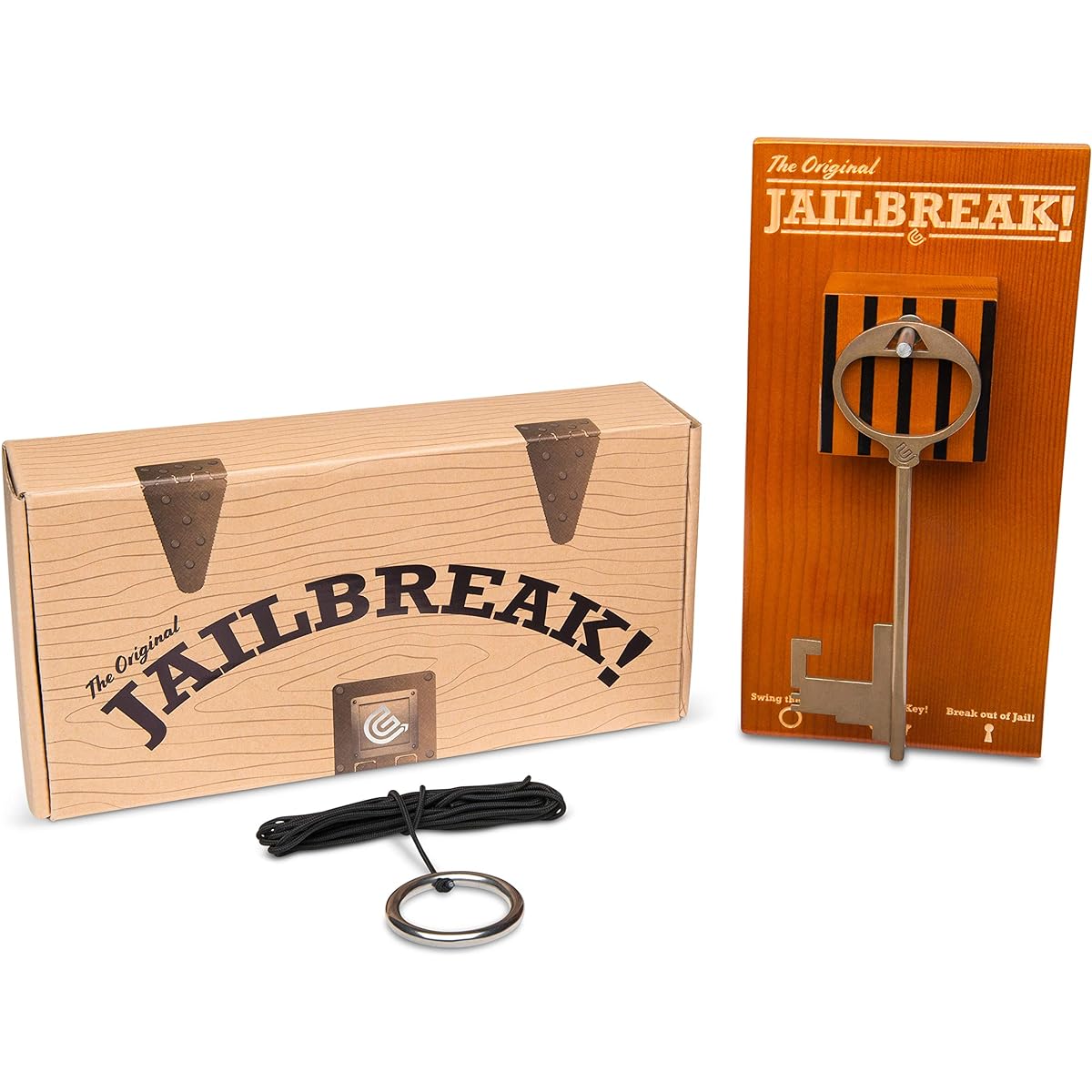 GETMOVIN SPORTS Jailbreak Swing and Hook Game Dark Stain