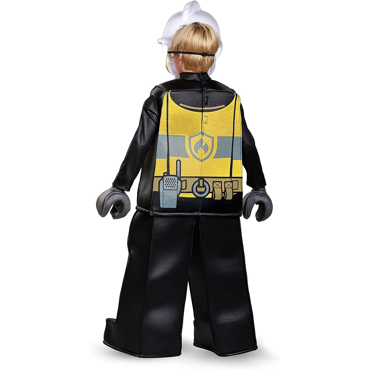 Firefighter LEGO Prestige Outfit, Costume for Children and Men Firefighter Prestige
