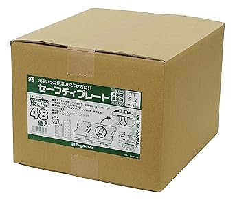 Niigata Seiki SK Made in Japan Gutter Cover Safety Plate Carton Type 48 Pieces ST-LB