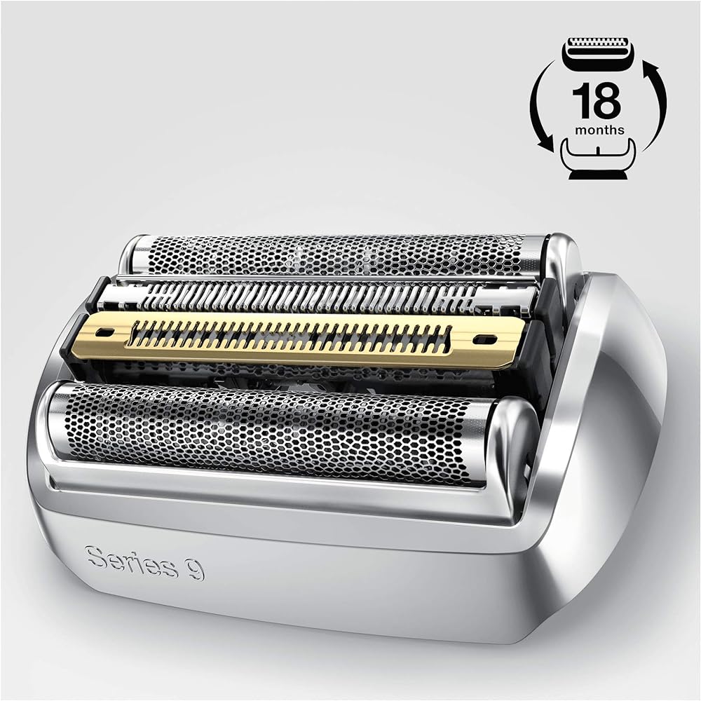 Braun Shaver Series 9 Replacement Blade Net Blade/Inner Blade Integrated Cassette Black 92B (Overseas version for F/C92B) [Parallel Import]