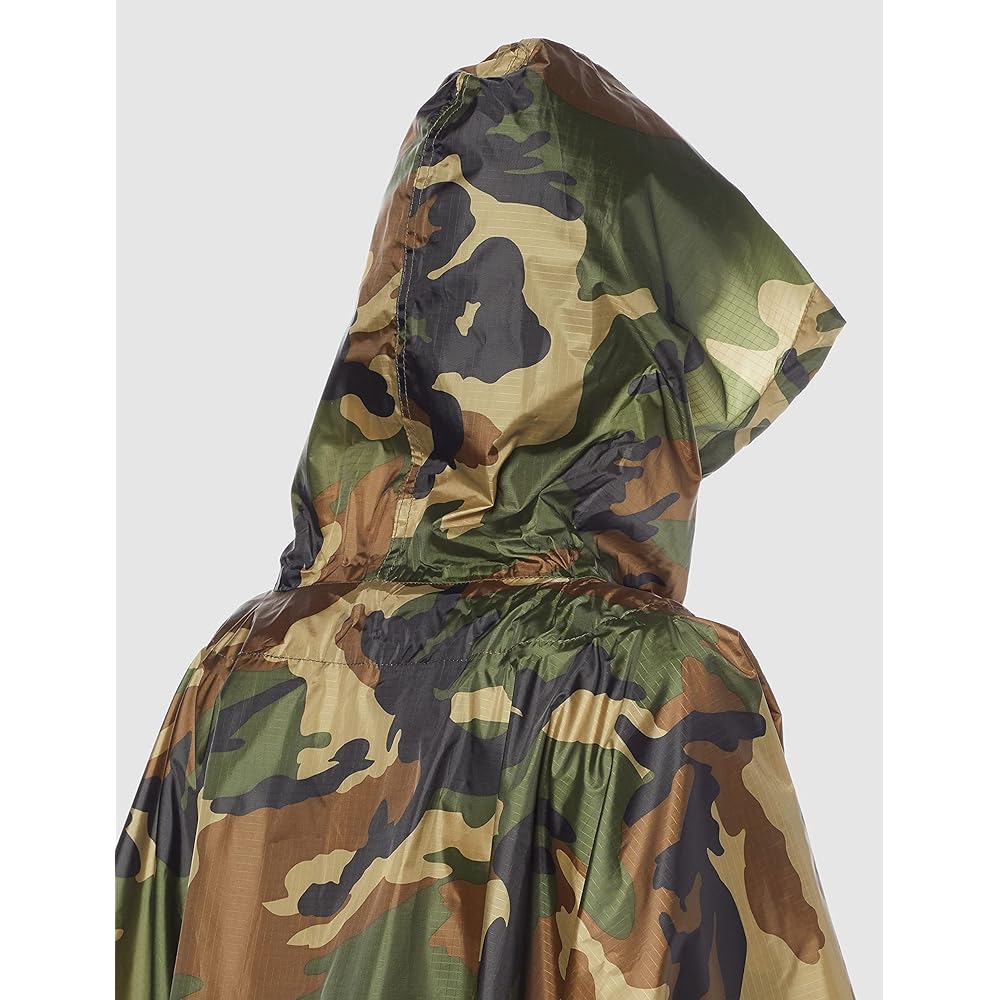[Fstyle] Poncho Military Poncho with Dog Tag F-SD020603