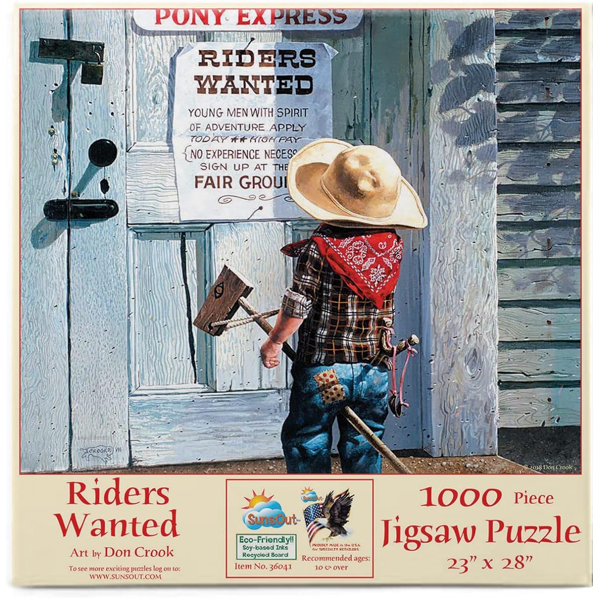 Riders Wanted Jigsaw Puzzle