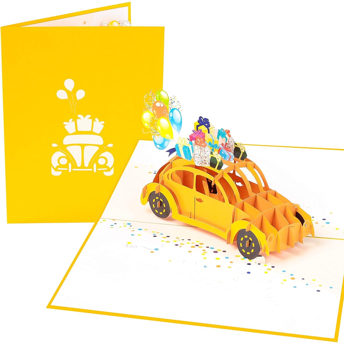 PopLife VW Birthday Bug Pop Up Card for Any Occasion