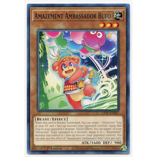 Amazement Ambassador Bufo - LIOV-EN007 - Common - 1st Edition.