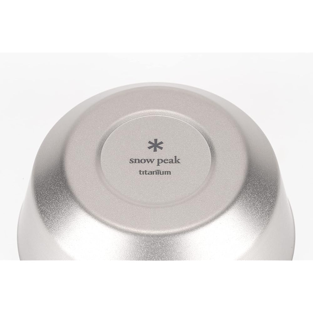 Snow Peak Titanium Double Bowl