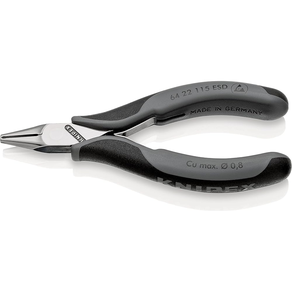 KNIPEX 6422-115ESD Electronics End Cutting Nippers