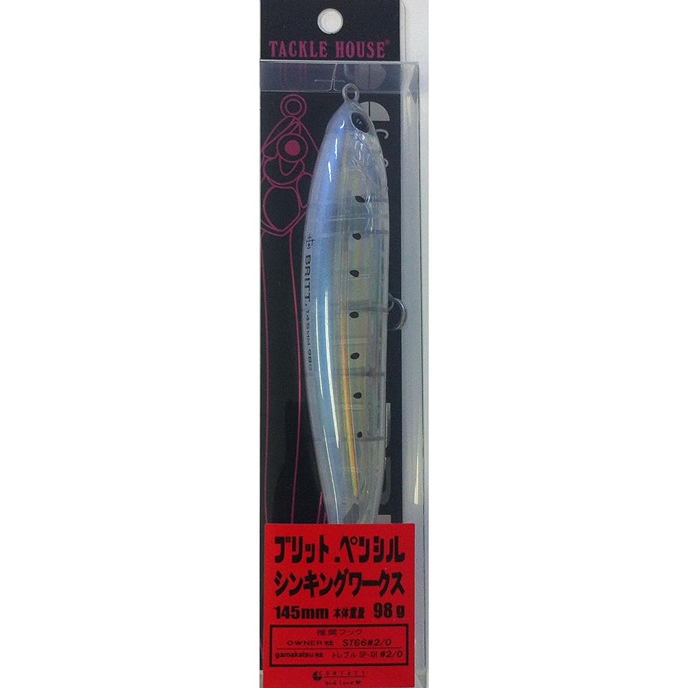 TackleHouse Pencil Bait Contact Bullitt Sinking Works Sinking CBPSW Lure