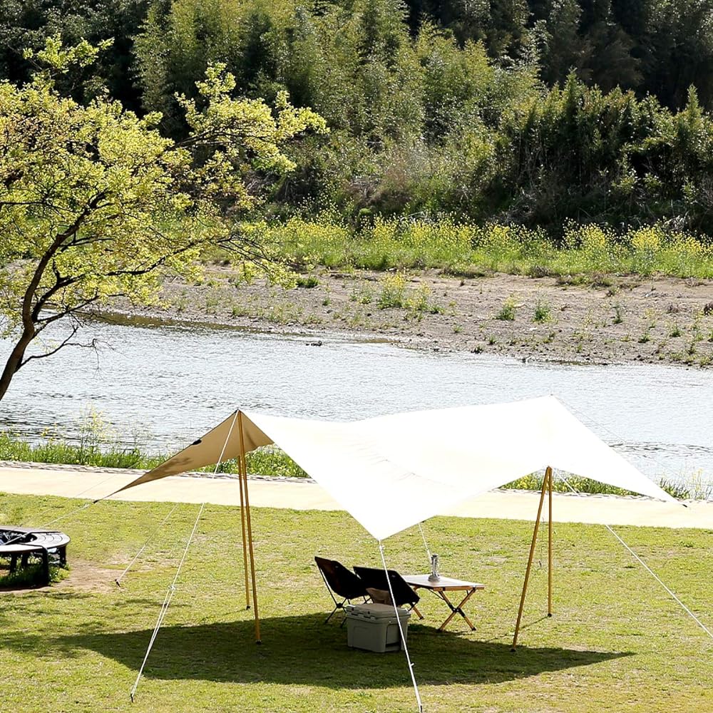 [Tatonka] Tatonka Tarp 1 TC Tatonka Tarp (425 x 445cm) 2465-321 Sand Beige [Parallel Import]