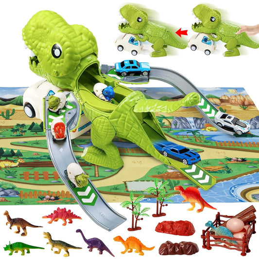 Wdebay Dinosaur Car Zoo