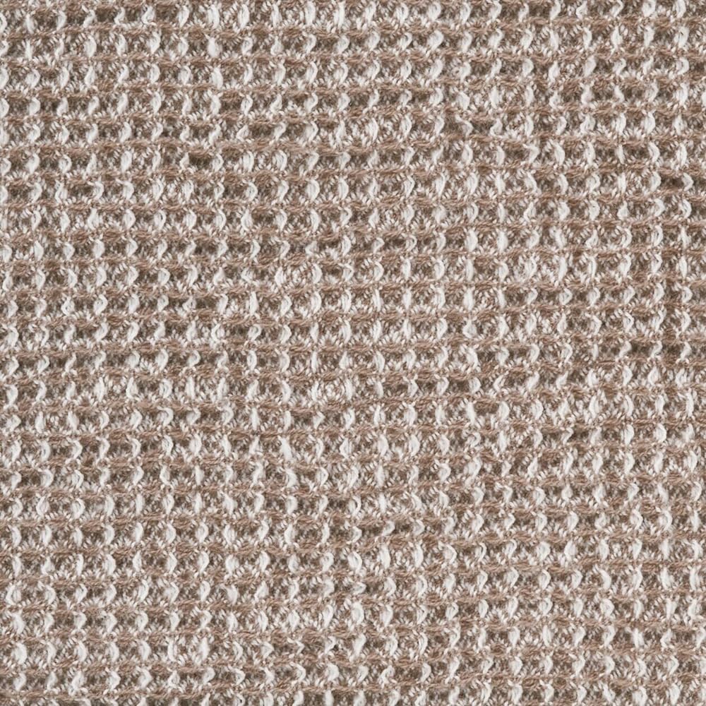 MUJI Cotton waffle cloth, beige, 180 x 260 cm, 12089162