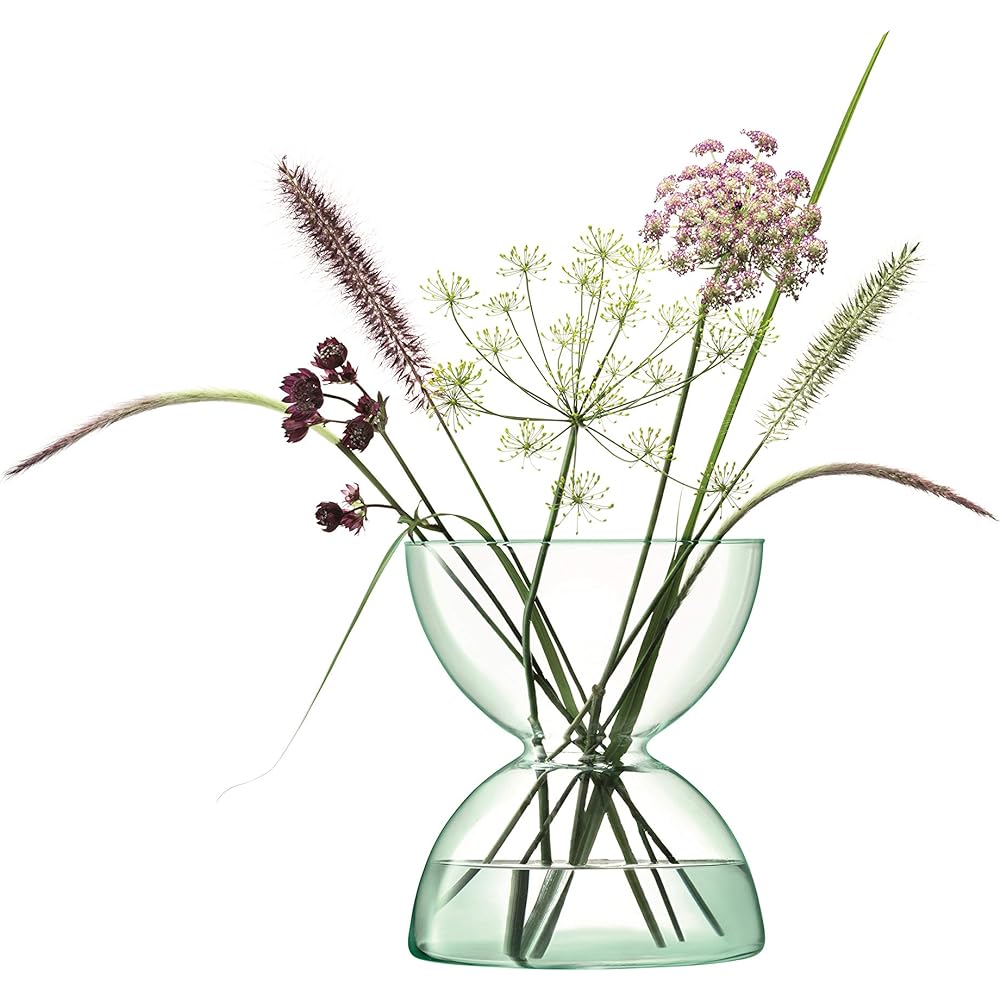 LSA Flower Vase Clear W20.5xD20.5xH24cm LSA LCQ10, G1585-24-161