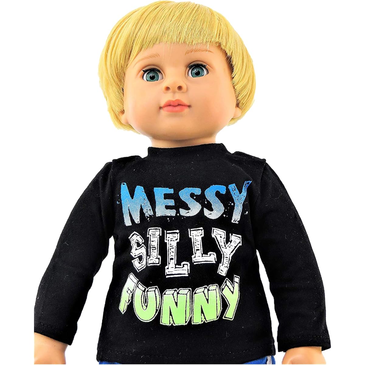Messy, Silly, Funny. Pants Set - Fits 18" American Girl Dolls, Madame Alexander, Our Generation, etc. | 18" Doll Clothes