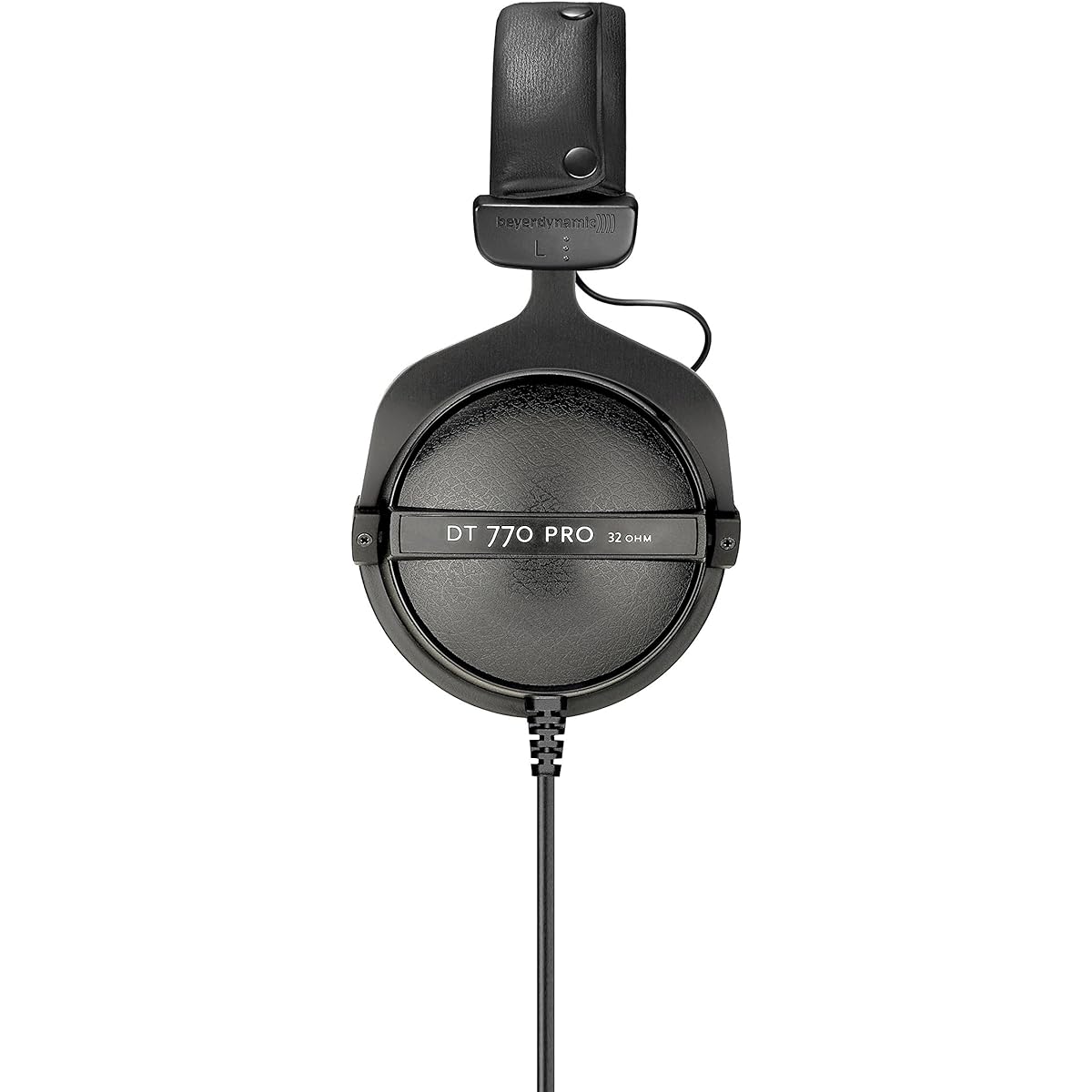 Beyerdynamic DT 770 Pro 32 Ohm Closed Back Studio Recording Headphones with Soft Drawstring Case Headphone Splitter 5ft Extension Cable and 6AVE Cleaning Cloth