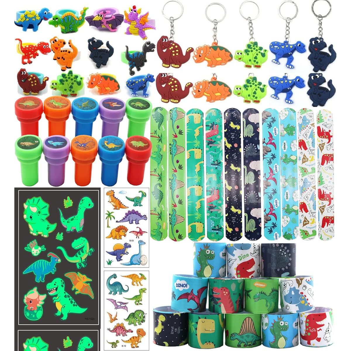 Dinosaur Themed Party Favors Kids Boys Dinosaur Birthday Party Supplies Gifts Pinata Fillers Goodie Bag Stuffers Classroom Rewards