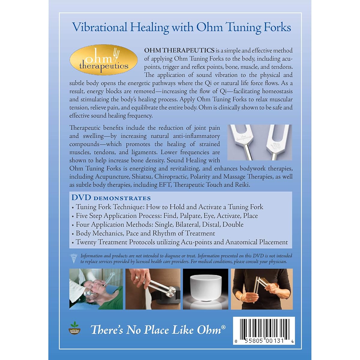 Ohm Therapeutics How to use OHM Tuning Forks for Vibrational Healing Bodyworkers/Energy Practitioners/Sound Therapists