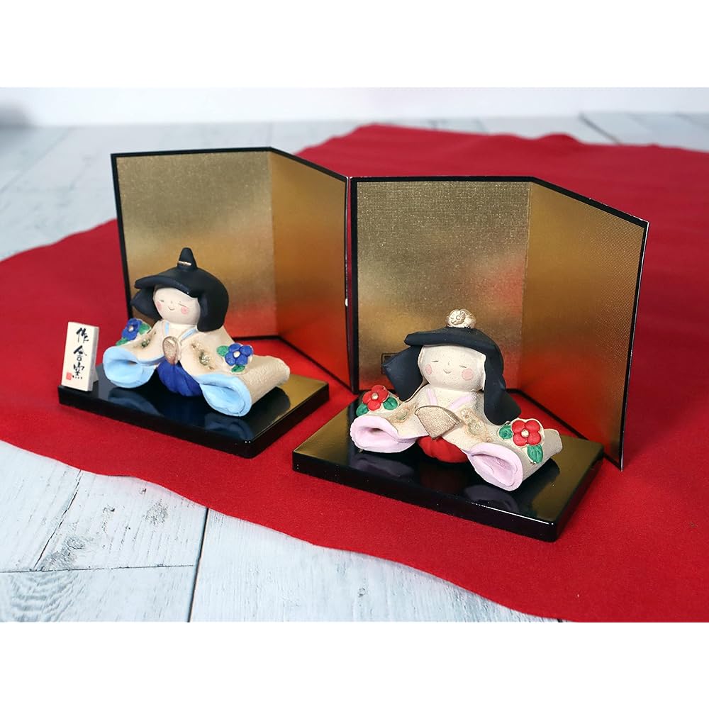 Craftsman House Peach Festival Hina Doll Heianza Hina Decoration
