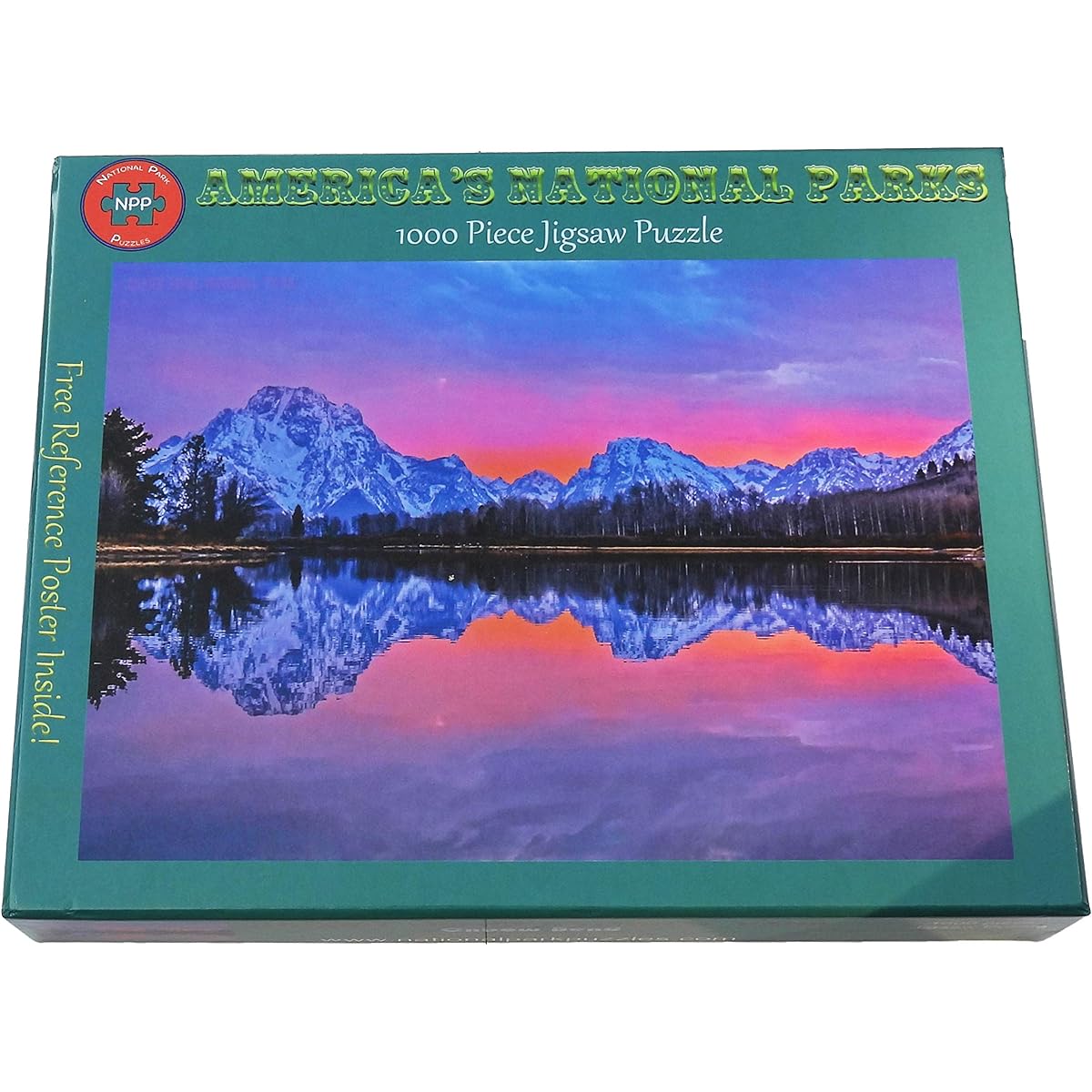 Grand Teton National Park Oxbow Bend 1000 Piece Puzzle
