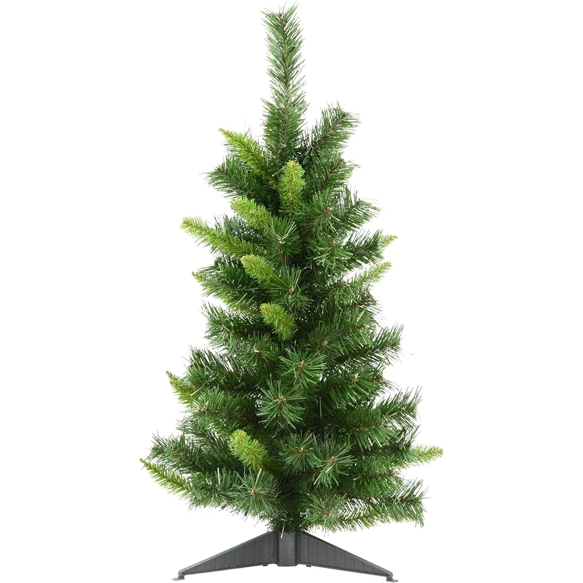 Vickerman 24" Imperial Pine Artificial Christmas Tree No Lights - Faux Tabletop Christmas Tree - Seasonal Indoor Decor