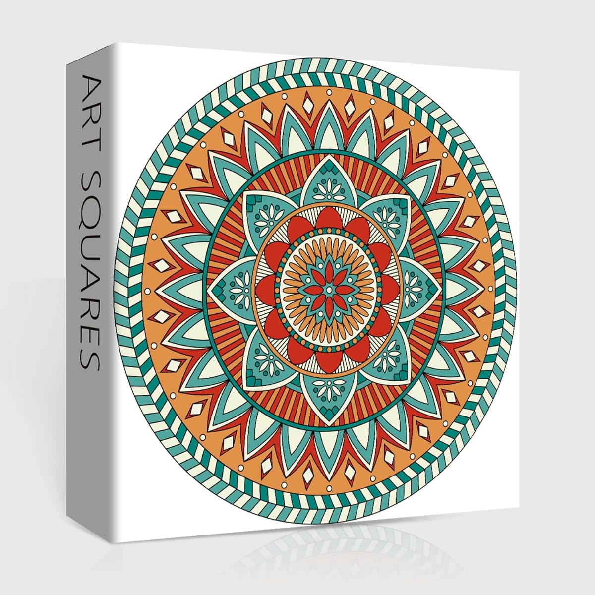 Hard Puzzles for Adults Over 1000 Pieces Round Mandala Puzzle Colorful Gradient Puzzle 1000 Pieces Impossible Difficult Jigsaw Puzzle 1000 Pieces
