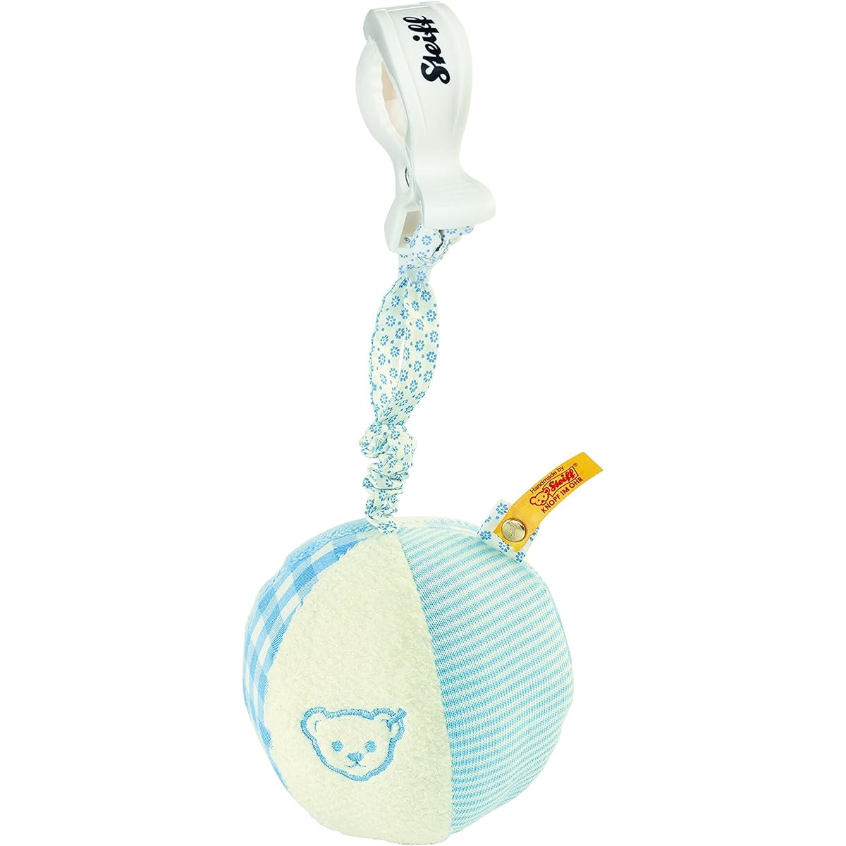 Steiff Rattle Ball with Rusted Foil - Blue