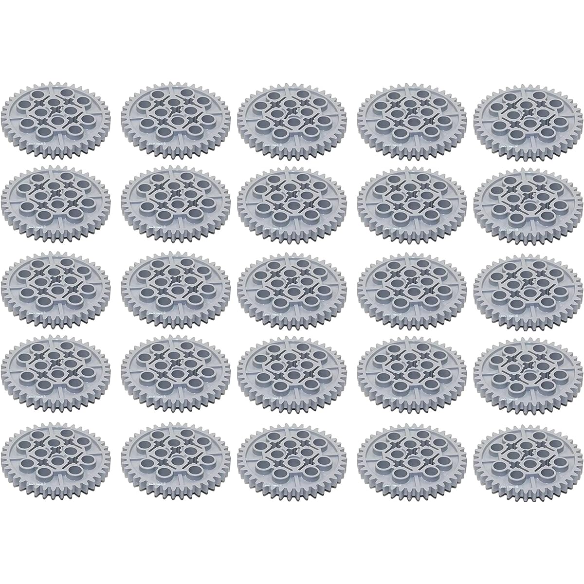 LEGO Technic LARGE GEAR 40 TOOTH Mindstorms NXT Light Grey Part 3649 Piece (Quantity 25 pcs)