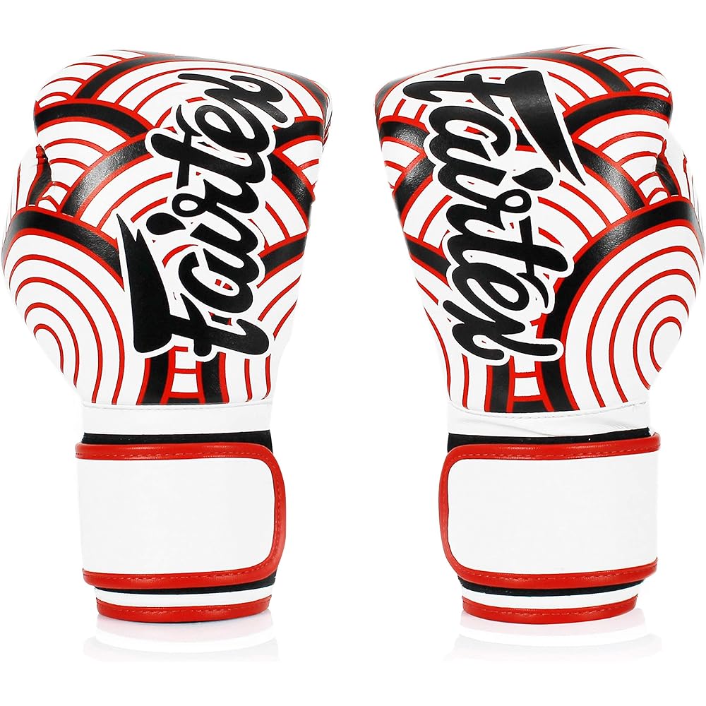 Fairtex BGV14 Microfiber Boxing Gloves Muay Thai Boxing MMA Kickboxing Training Equipment Martial Arts 10 oz White LYSB01M6UEF21-SPRTSEQIP