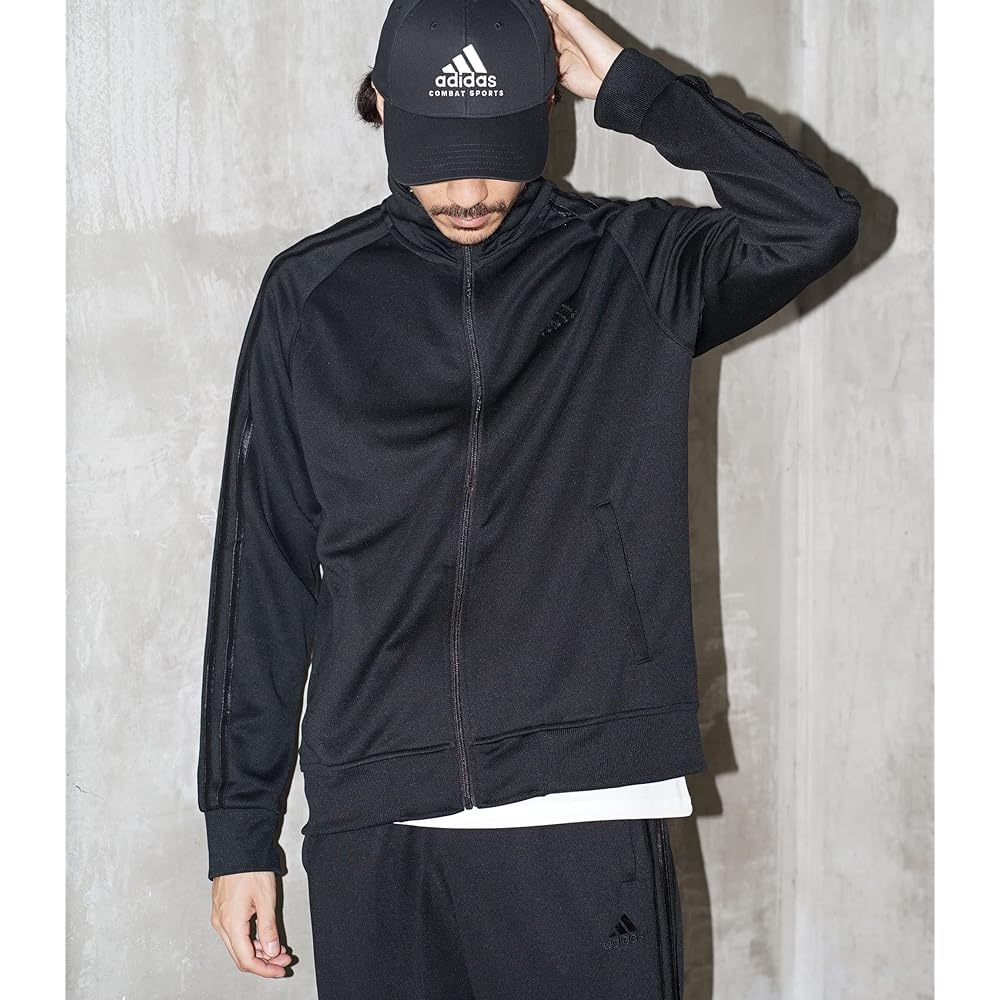 [Adidas Combat Sports] Combat Sports Tracksuit Jacket Outerwear TR-30J Jersey Top Long Sleeve Men's Women's Logo