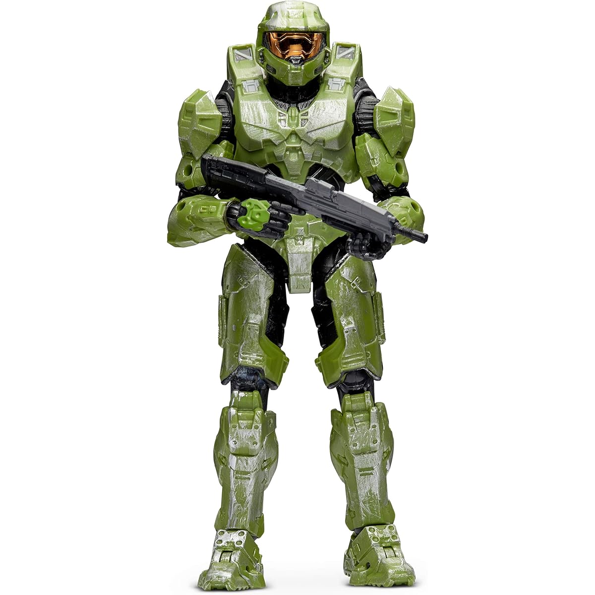 HALO 6.5" Spartan Collection – Master Chief Highly Articulated and Poseable with Weapon Accessory – Scaled for Play & Display