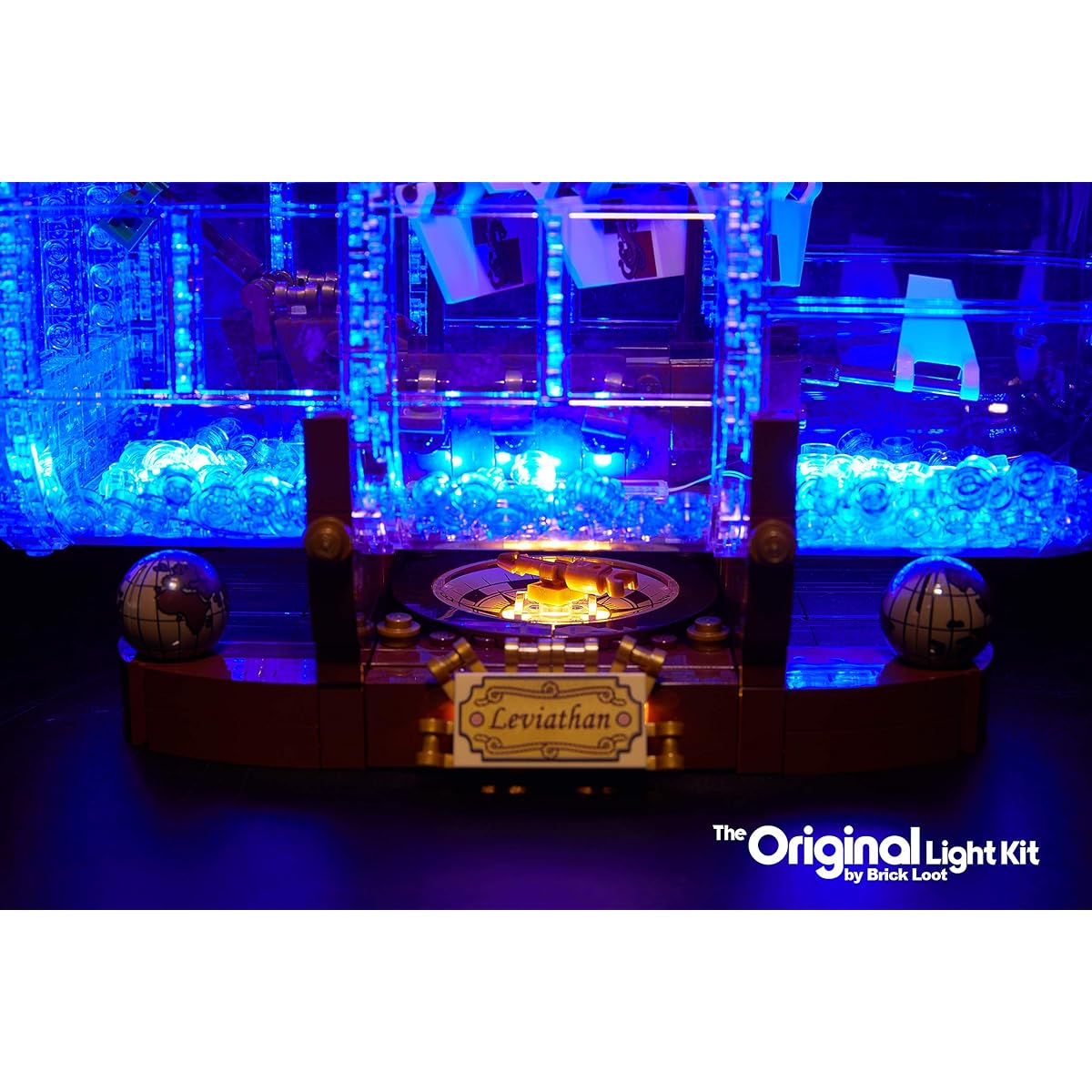 Bricks Loot Ship in a Bottle Lighting Kit for your LEGO set 21313 by LEGO setNot included